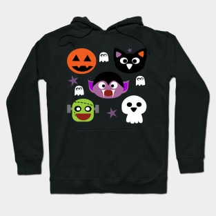 cute Halloween friends Hoodie